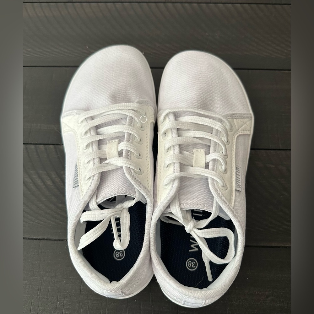 WHITIN Women's Canvas/Leather Barefoot Shoes